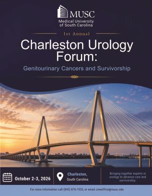 Charleston Urology Forum: Genitourinary Cancers and Survivorship Banner